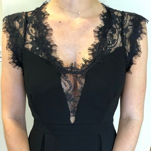 BCBG Dresses - Black lace cocktail dress BCBG Dresses - Black lace cocktail dress